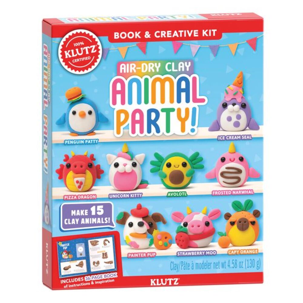 Air-Dry Clay Animal Party! -- Klutz